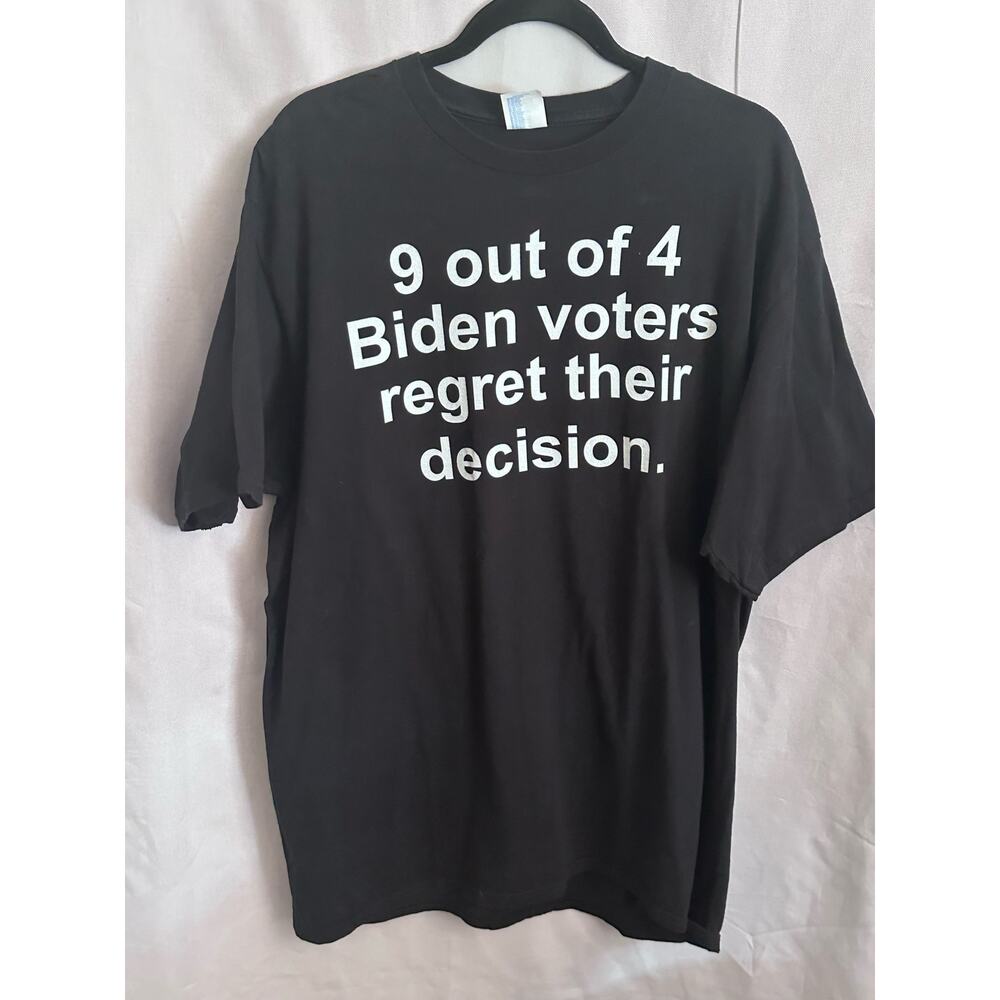 Port & Company President Biden Humor Black Shortsleeve T-Shirt - 2X